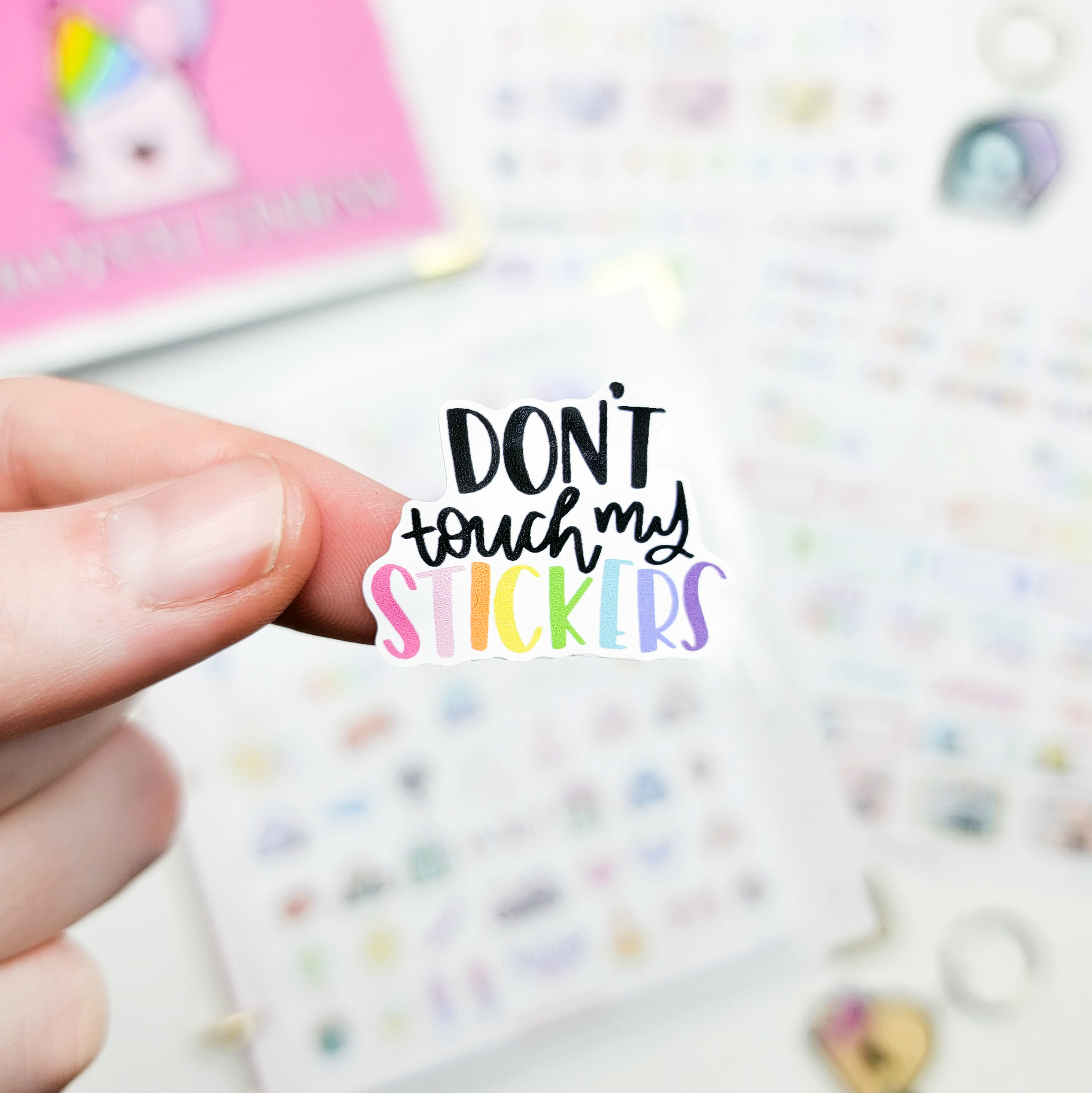 Krissyanne Designs Sticker Binder Organizer, Get It Done